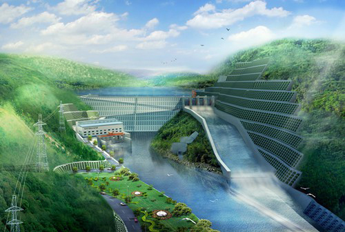 乌马河老挝南塔河1号水电站项目
